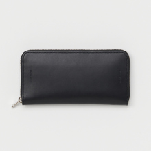 long zip purse - Black