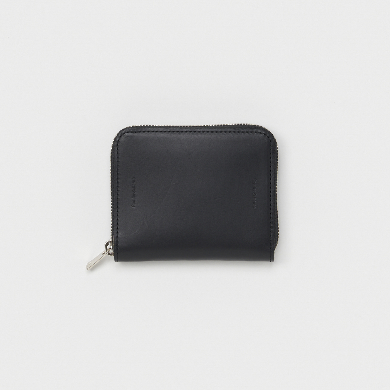 square zip purse