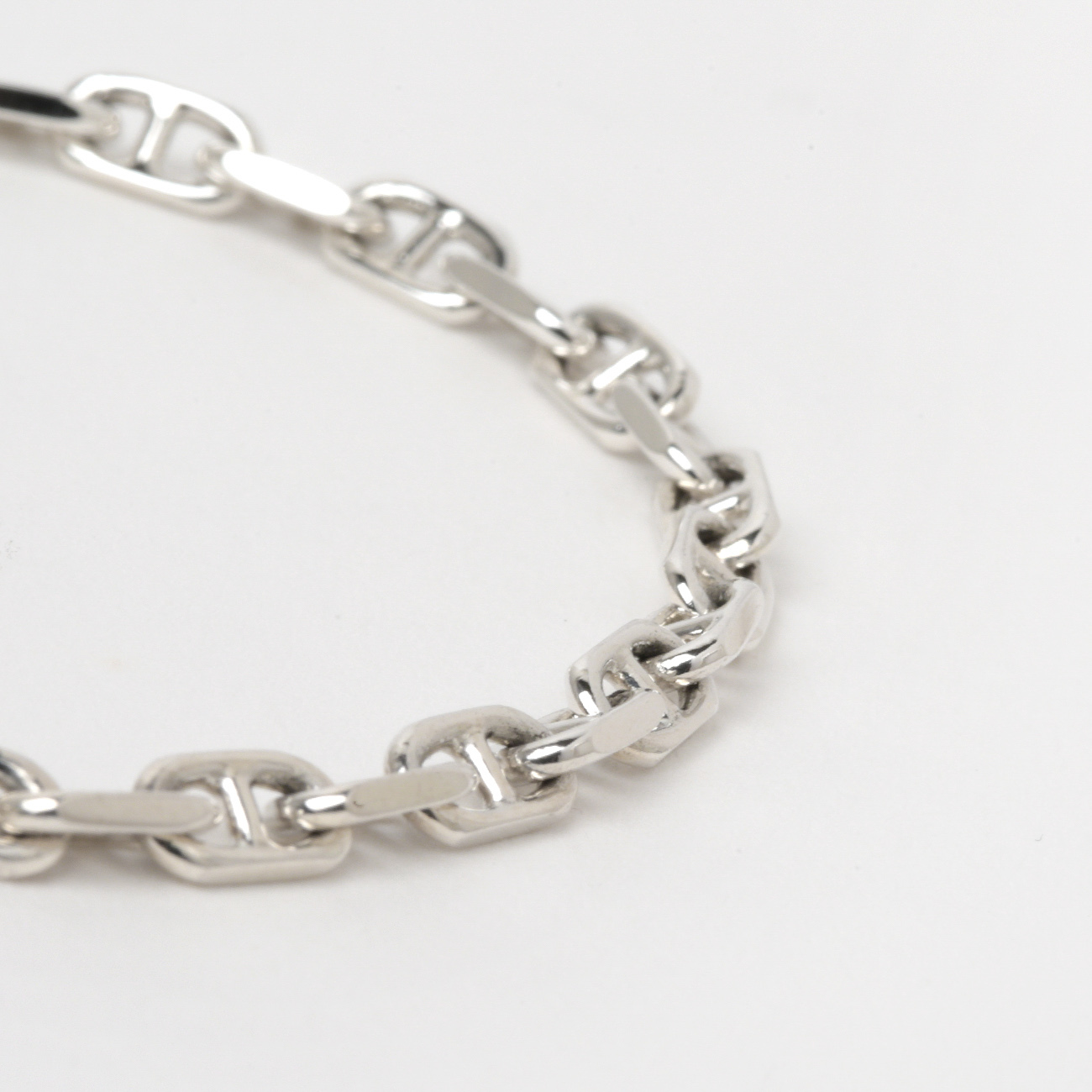 Solid Anchor Link Bracelet -4mm- デザインアップ