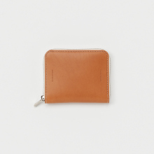 square zip purse - Tan