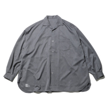 FreshService / フレッシュサービス | COOLFIBER OPEN COLLAR L/S SHIRT - H.Gray