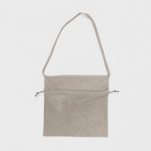 Hender Scheme / エンダースキーマ | red cross bag big - Light Gray