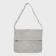 Hender Scheme / エンダースキーマ | pig flap shoulder bag big - Light gray