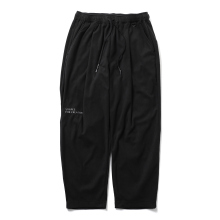 S.F.C Stripes For Creative / エスエフシー | FLEECE WIDE TAPERED EASY PANTS - Black