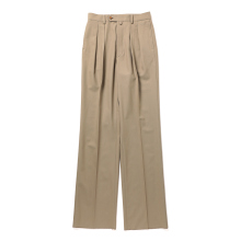 NEAT / ニート | High Twisted Cotton Twill Wide - Beige