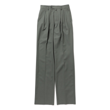 NEAT / ニート | High Twisted Cotton Twill Wide - Olive