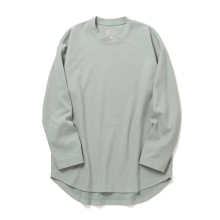 CRAPE DOUBLE-KNIT TEE L/S - Sage
