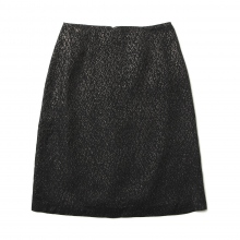 Needles / ニードルズ | C.C. Skirt - CU/R/PE Lame Leopard Jq. - Black (レディース)