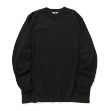 LUSTER PLAITING L/S TEE - Black