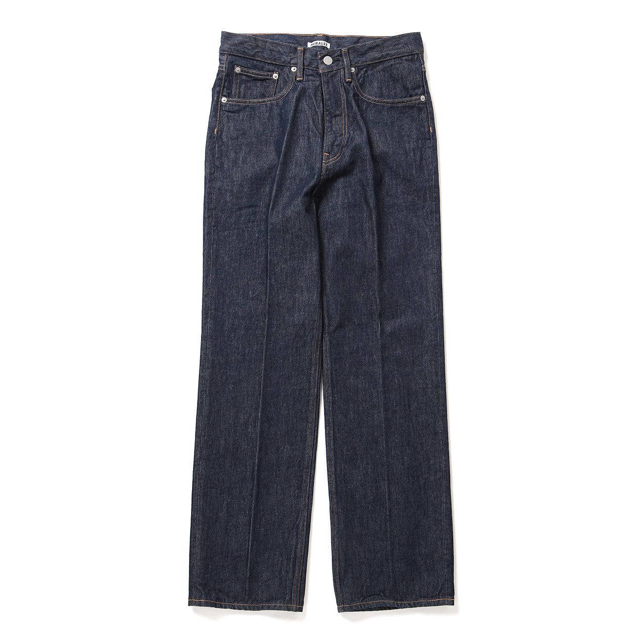 HARD TWIST DENIM 5P PANTS - Indigo