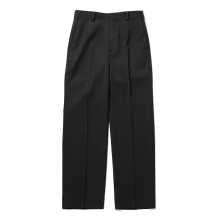 LIGHT WOOL MAX GABARDINE SLACKS (メンズ) - Top Black