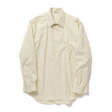 WASHED FINX TWILL SHIRT (メンズ) - Vanilla