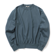ELASTIC HIGH GAUGE SWEAT P/O - Dusty Blue
