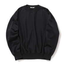 ELASTIC HIGH GAUGE SWEAT P/O - Ink Black